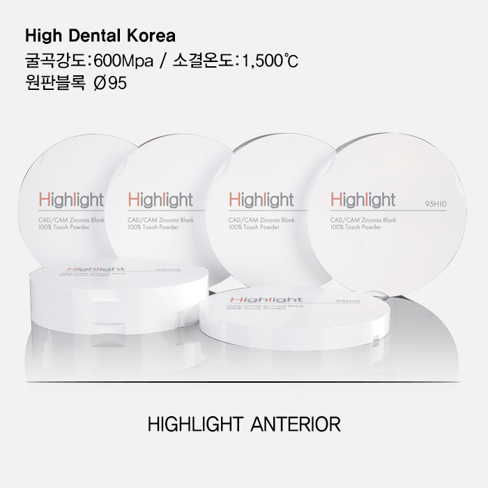 Highlight Anterior Block (하이라이트 안티어리얼 블록)High Dental Korea (하이덴탈코리아)