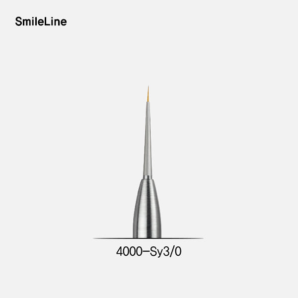 SynTec brush #3/0 module (브러시 팁)SmileLine (스마일라인)