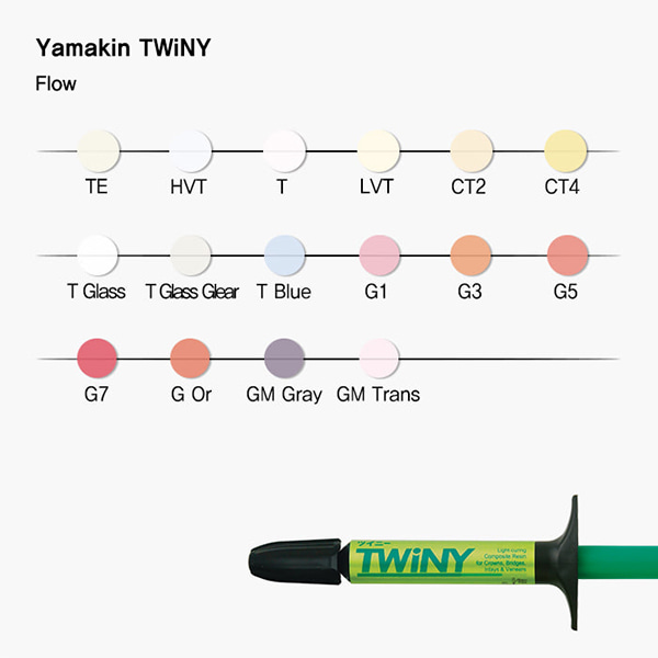 TWiNY Flow 3.5g (트위니 플로워 타입)YAMAKIN (야마킨)