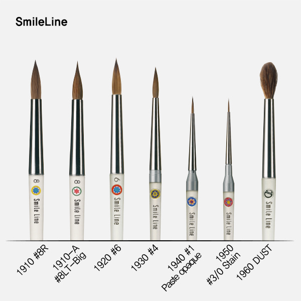 Clear Handle Brush (클리어 핸들 브러시)SmileLine (스마일라인)